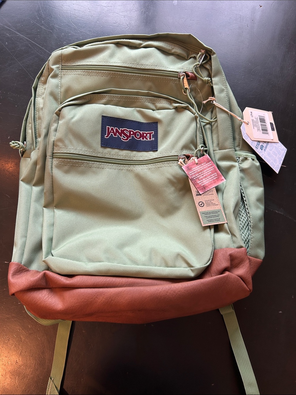 Jansport Mint Green Backpack